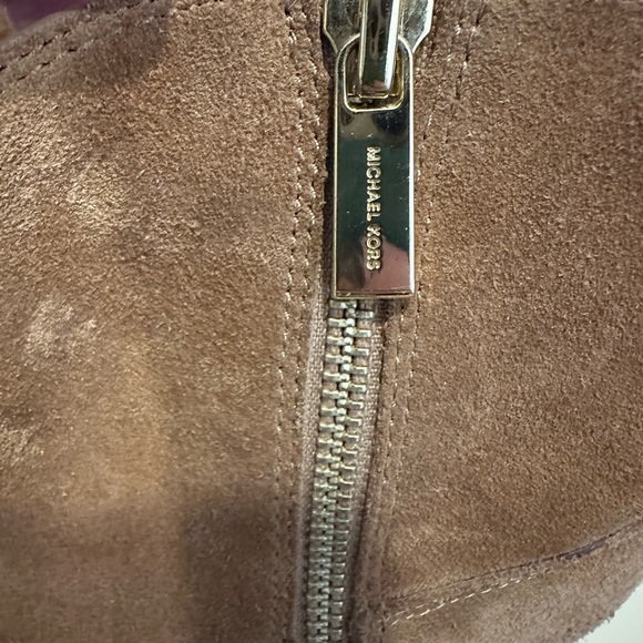 Brand new Micheal Kors booties in a gorgeous chestnut color . - Picture 3 of 5